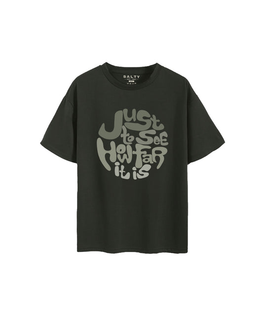 JTSHFII Round Letter T-Shirt