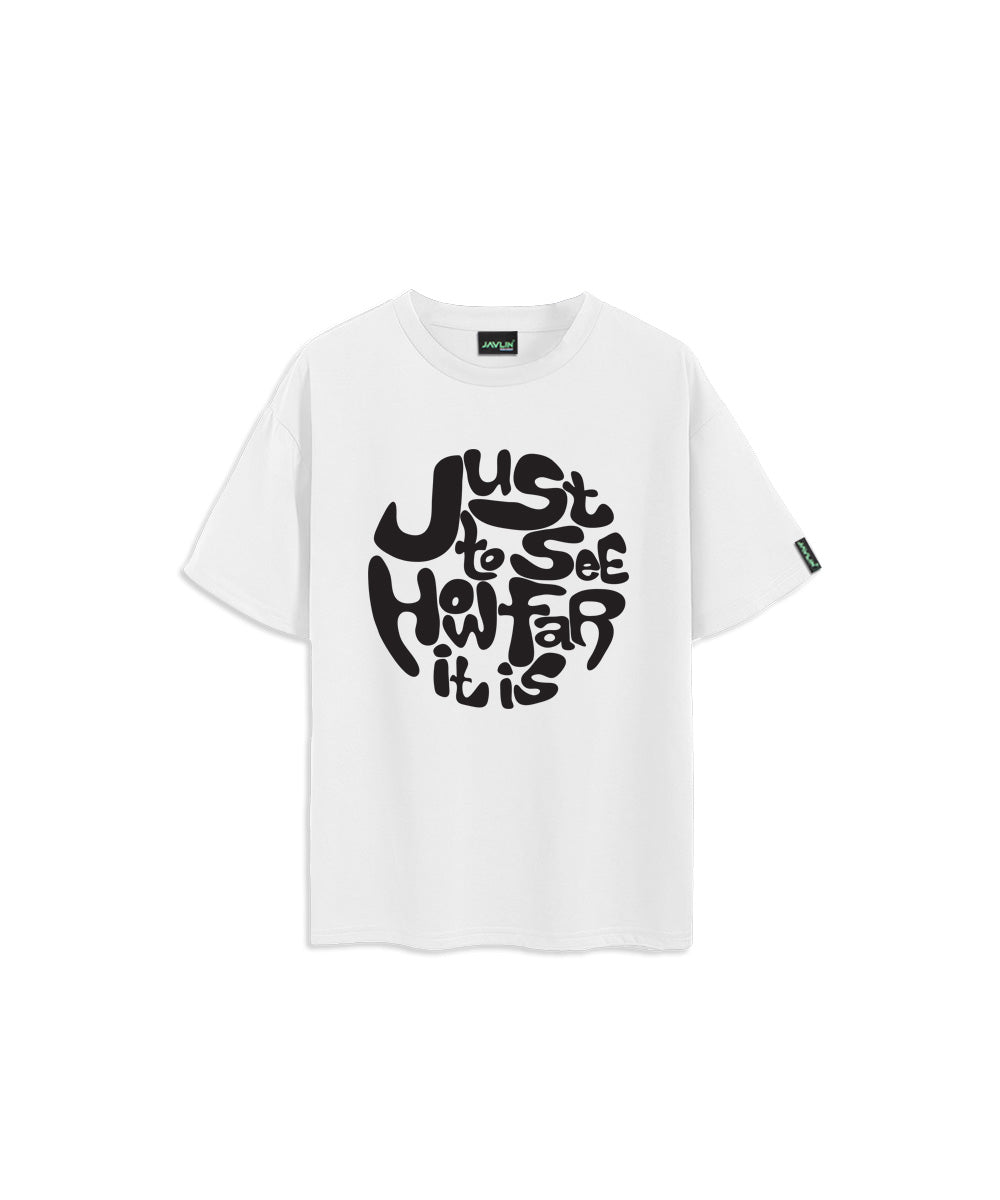 JTSHFII Round Letter T-Shirt