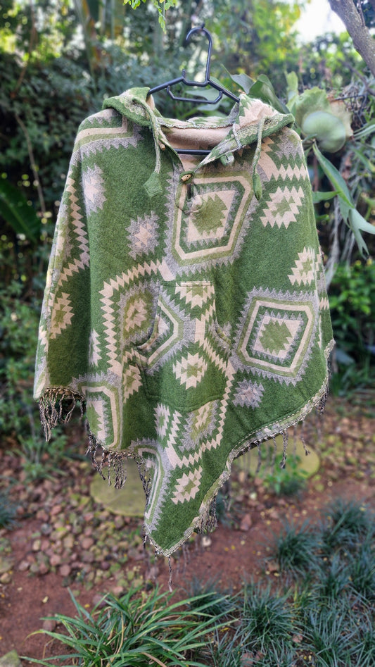Yak Wool Women's Poncho